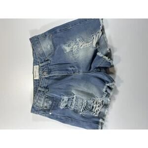 Cherokee Distressed Denim Shorts 7